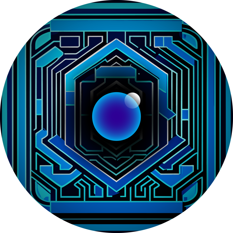 Modern Technology Cybersecurity Icon Crop-out png