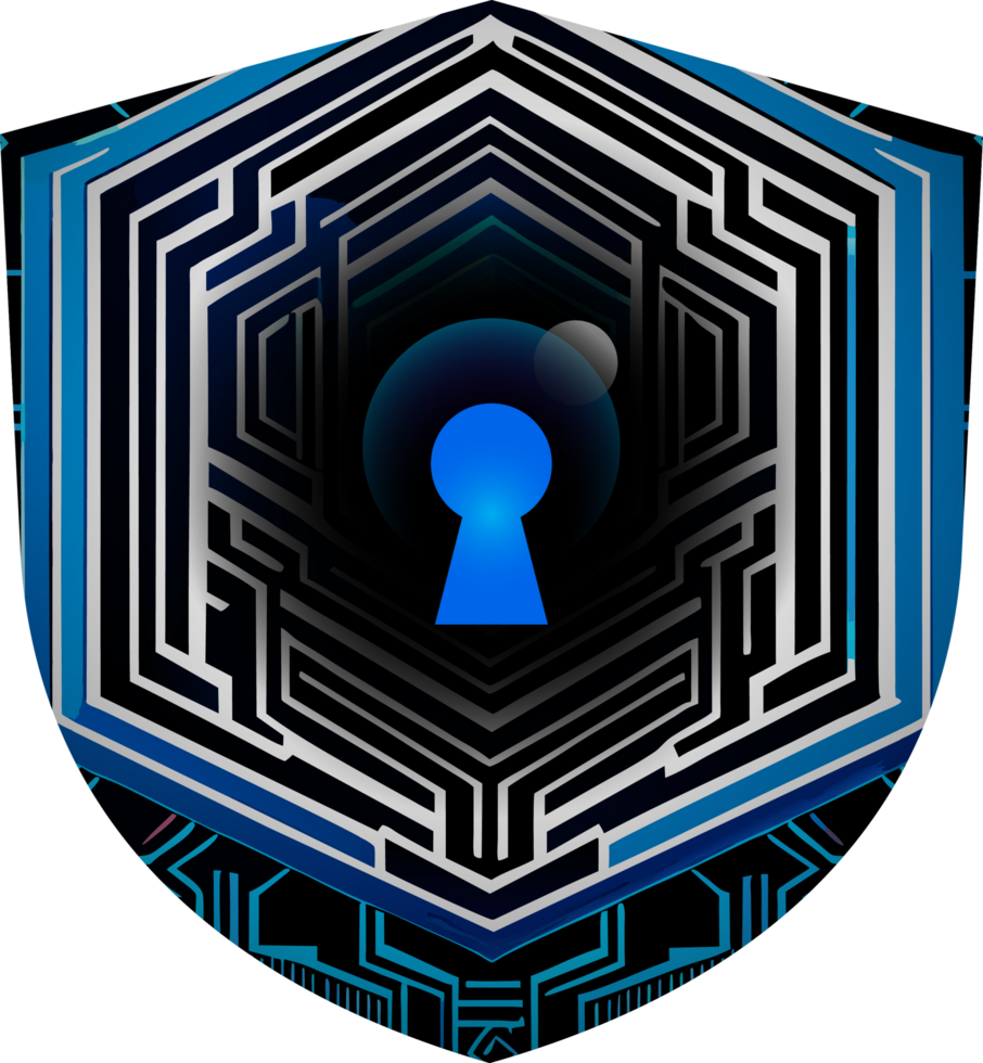 Modern Technology Cybersecurity Icon Crop-out png