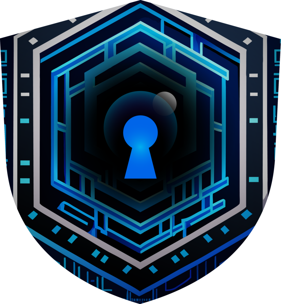 Modern Technology Cybersecurity Icon Crop-out png