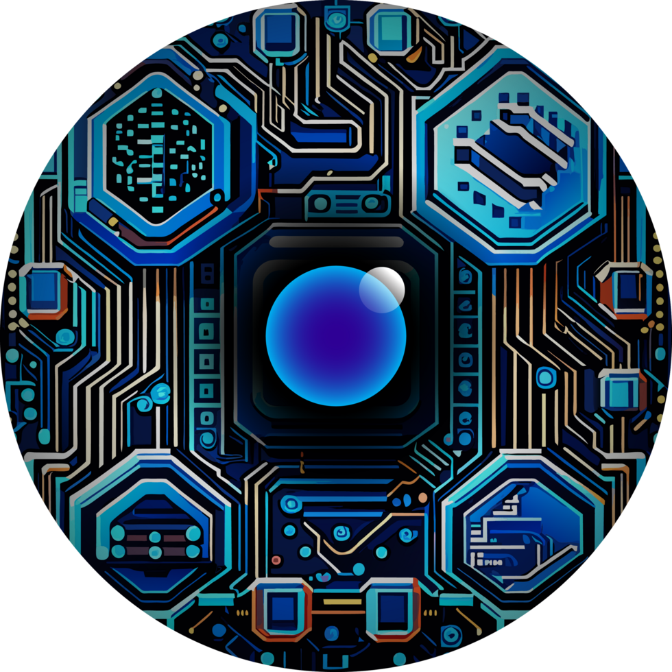 Modern Technology Cybersecurity Icon Crop-out png