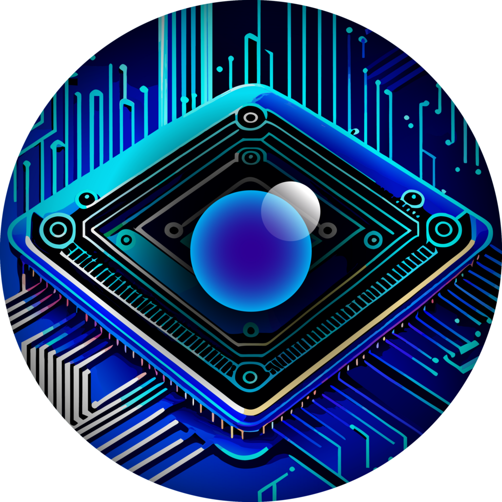 Modern Technology Cybersecurity Icon Crop-out png