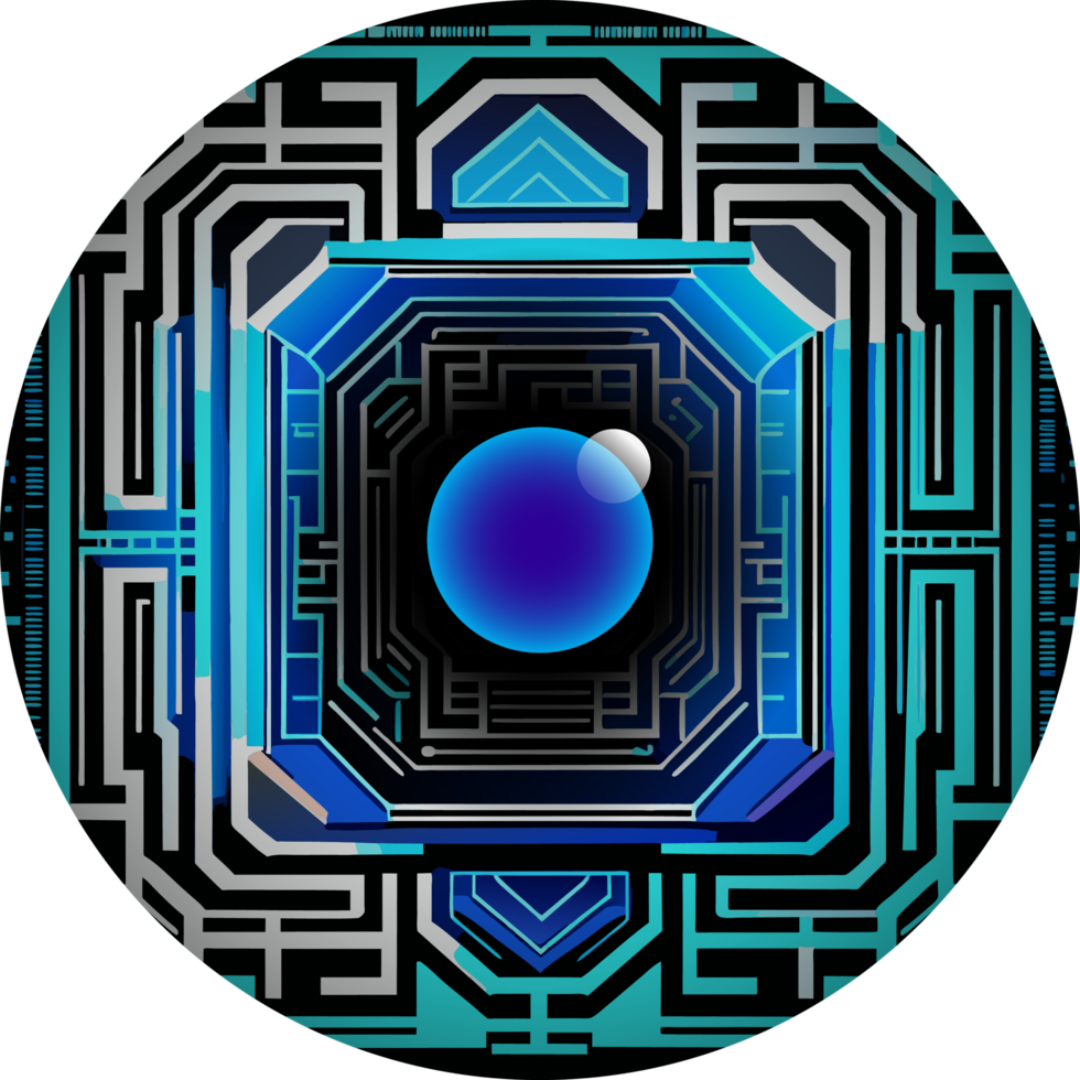 Modern Technology Cybersecurity Icon Crop-out png