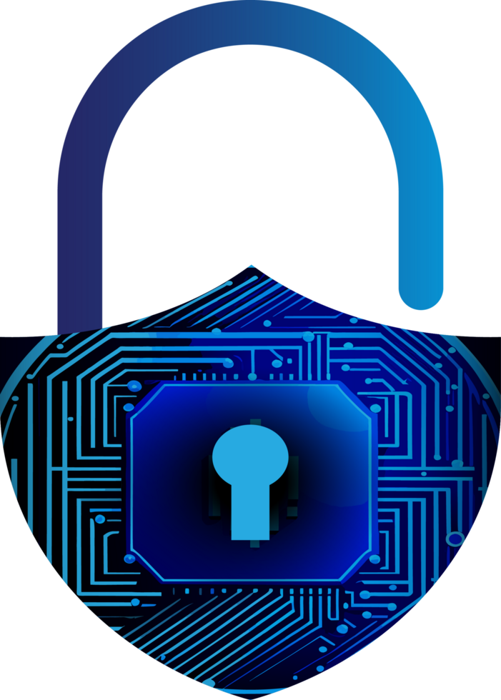Modern Technology Cybersecurity Icon Crop-out png