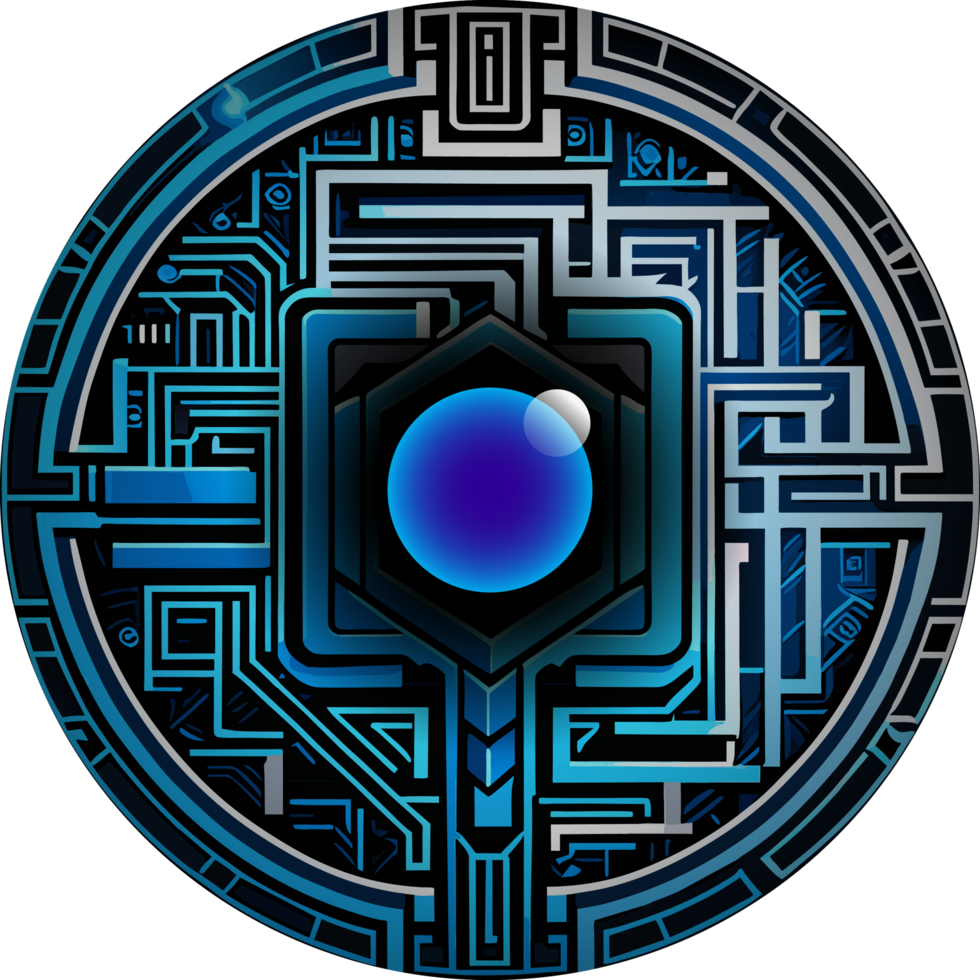Modern Technology Cybersecurity Icon Crop-out png