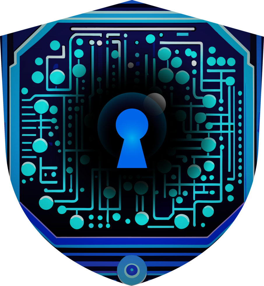 Modern Technology Cybersecurity Icon Crop-out png