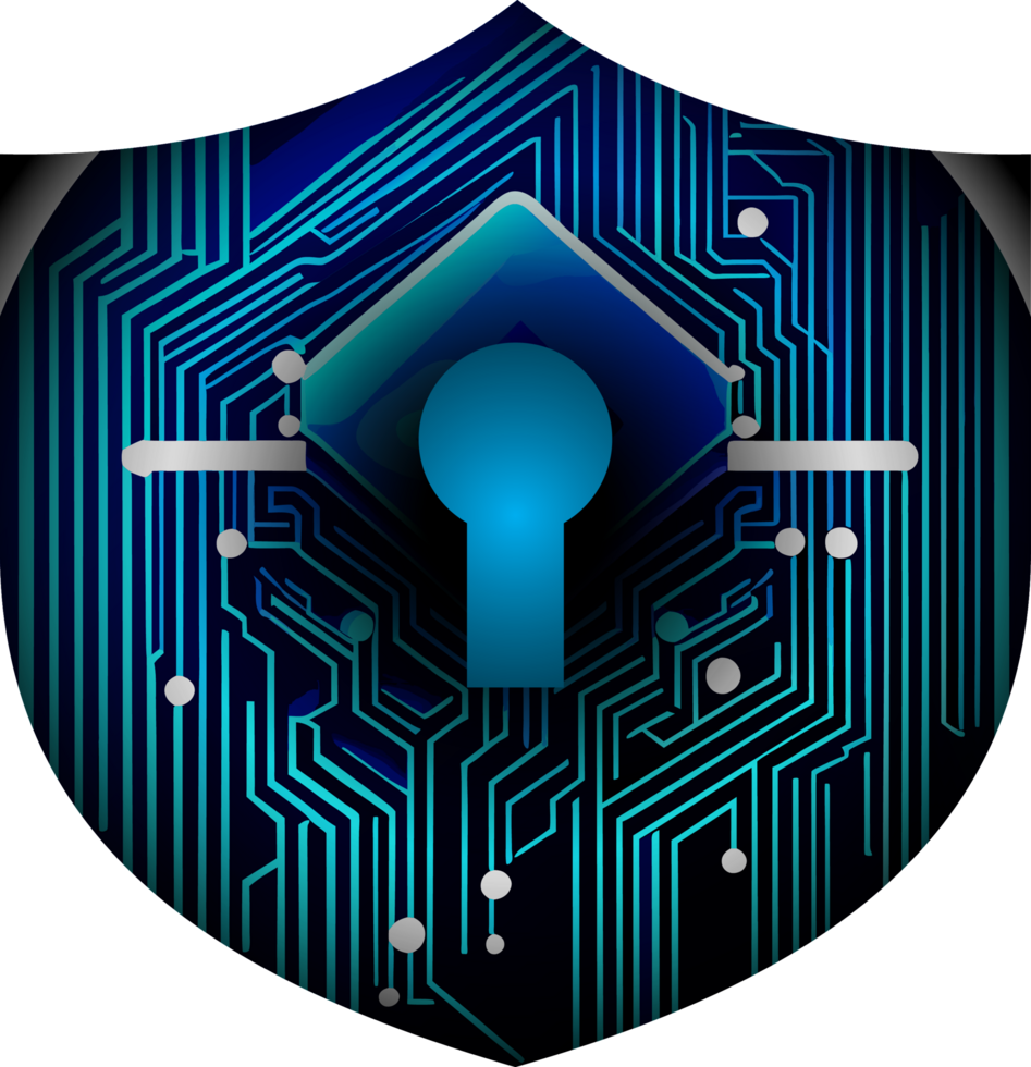Modern Technology Cybersecurity Icon Crop-out png