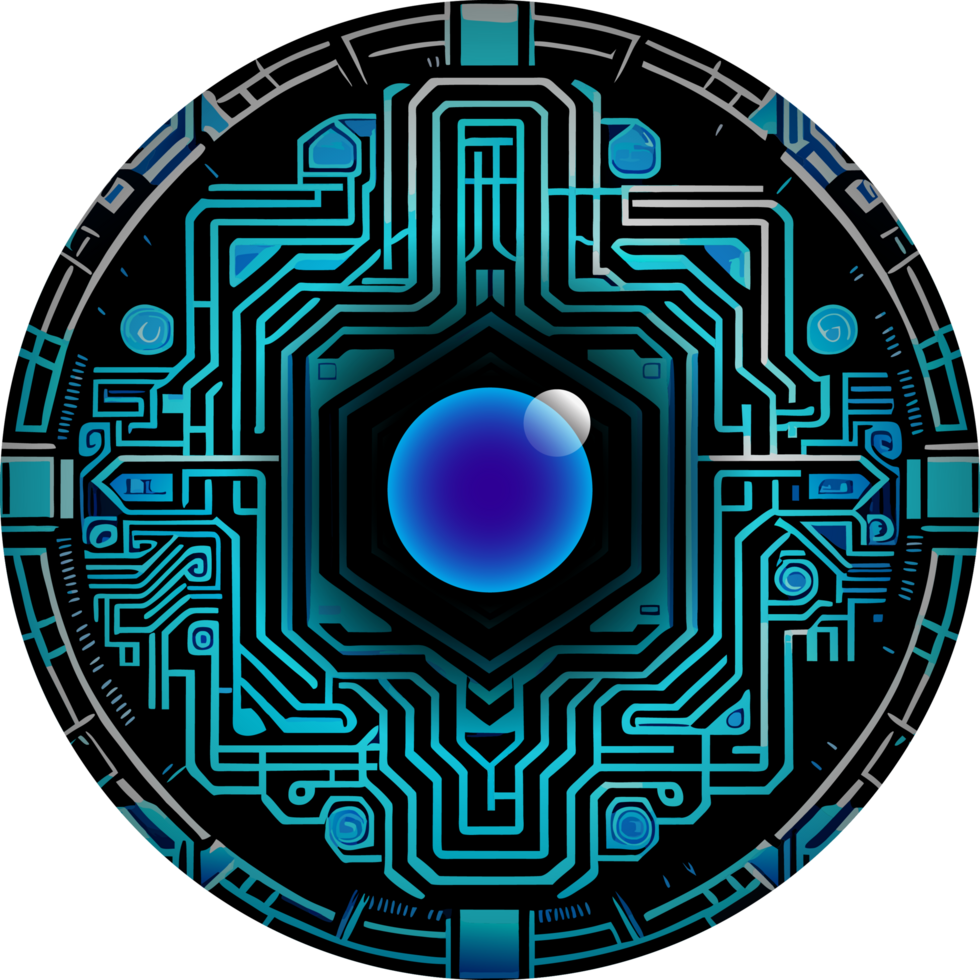 Modern Technology Cybersecurity Icon Crop-out png