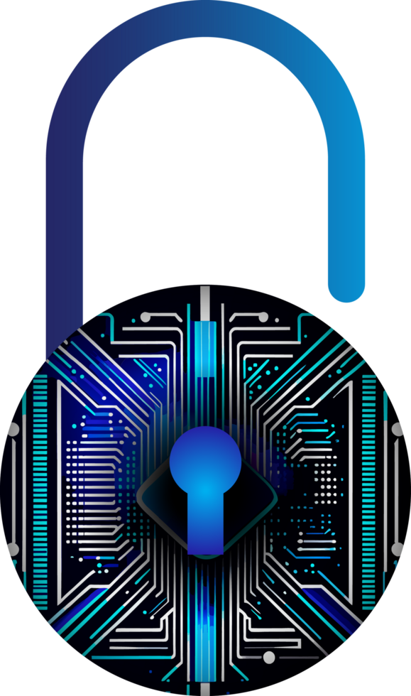 Modern Technology Cybersecurity Icon Crop-out png