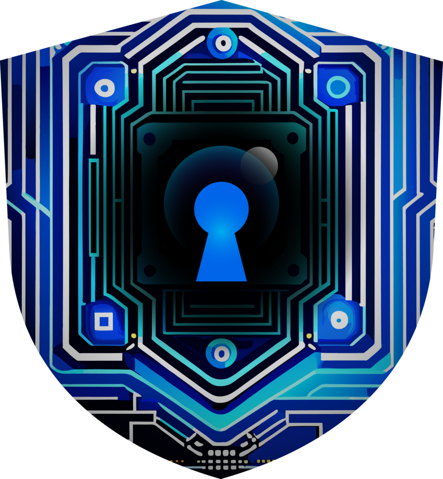 Modern Technology Cybersecurity Icon Crop-out png