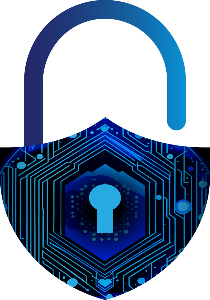 Modern Technology Cybersecurity Icon Crop-out png