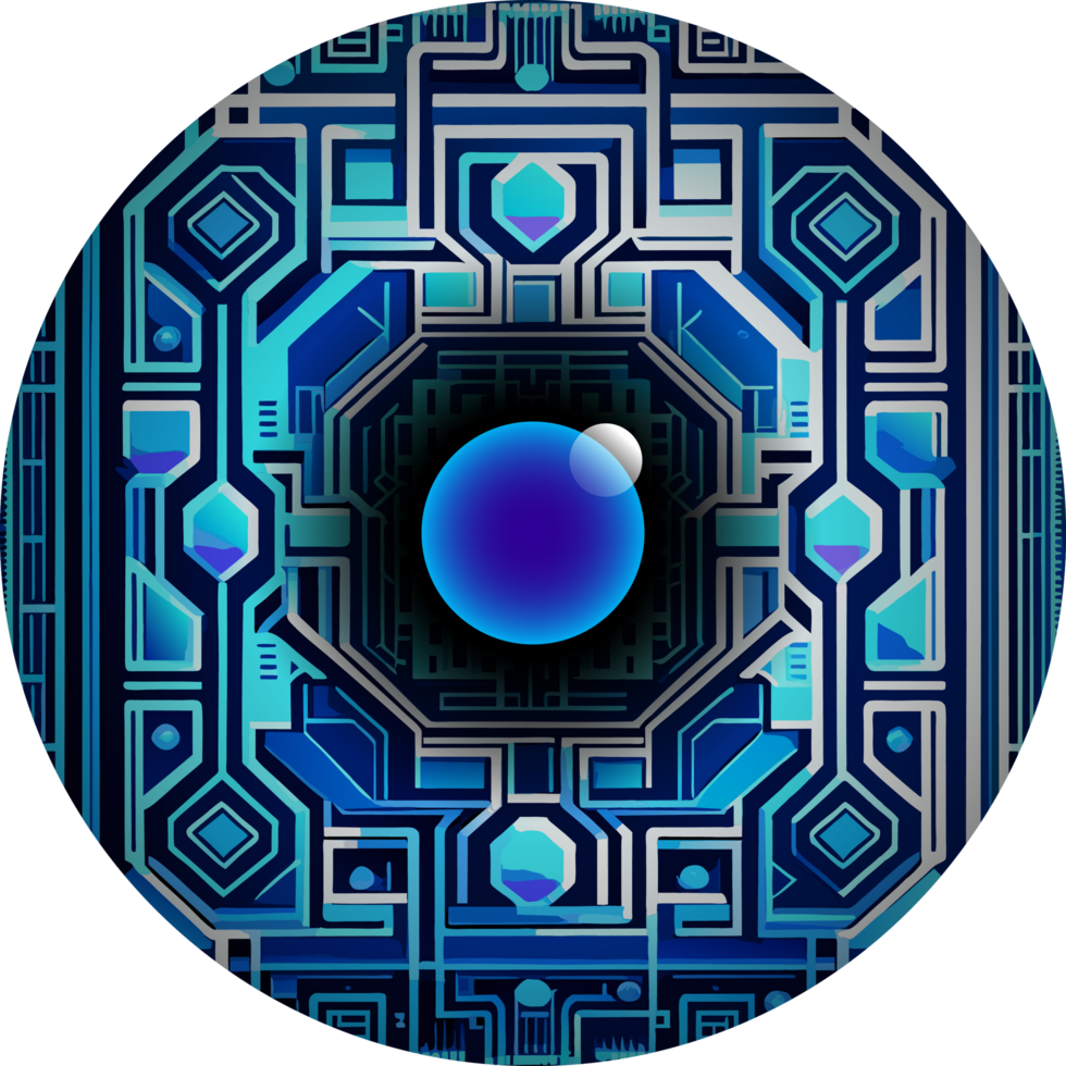 Modern Technology Cybersecurity Icon Crop-out png