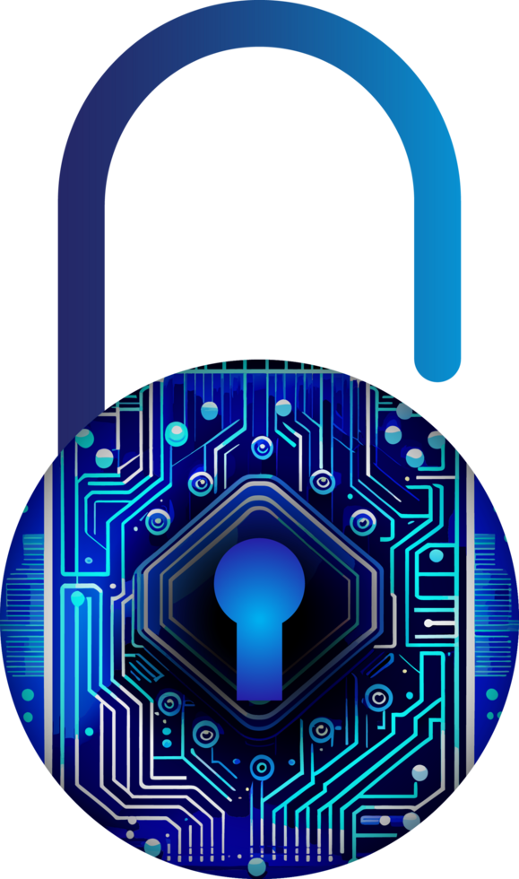 Modern Technology Cybersecurity Icon Crop-out png