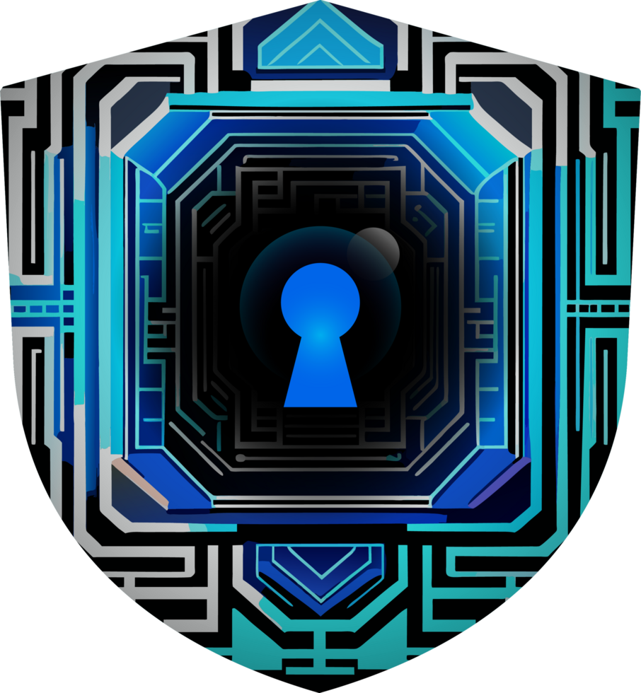 Modern Technology Cybersecurity Icon Crop-out png