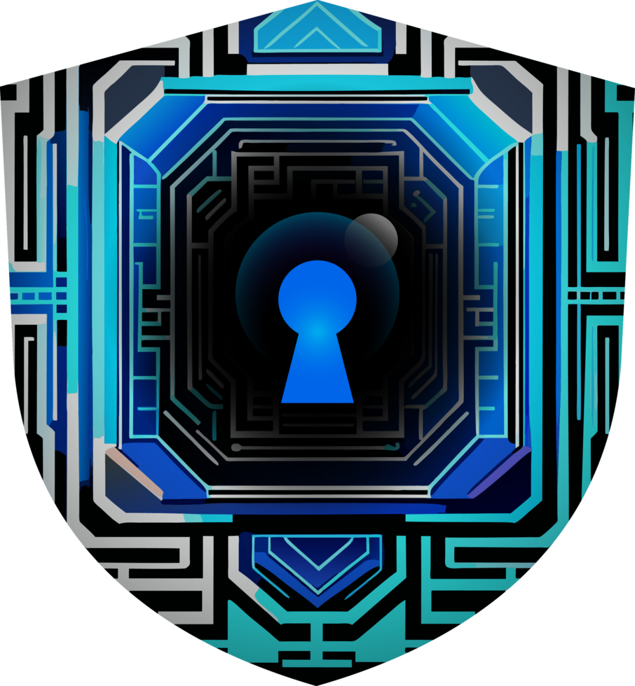 Modern Technology Cybersecurity Icon Crop-out png