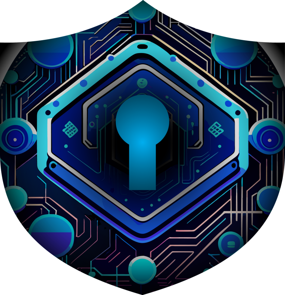 Modern Technology Cybersecurity Icon Crop-out png