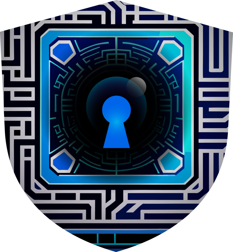 Modern Technology Cybersecurity Icon Crop-out png