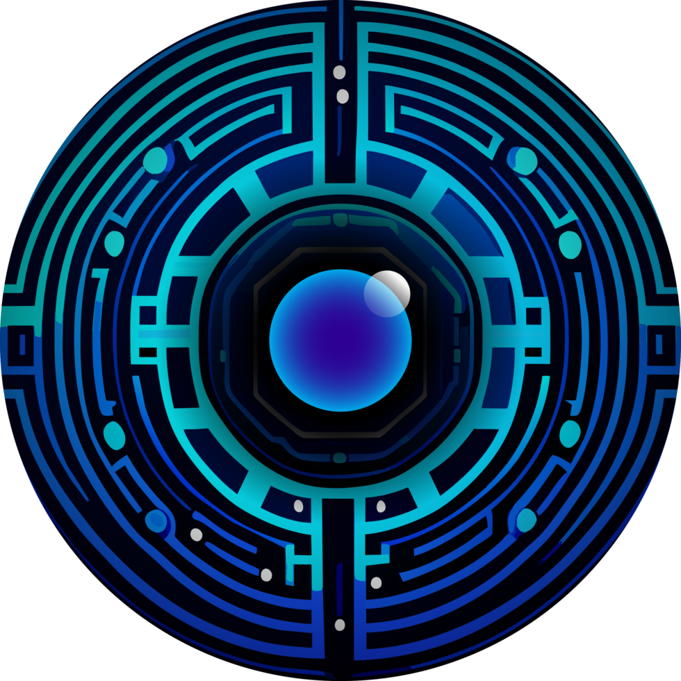 Modern Technology Cybersecurity Icon Crop-out png