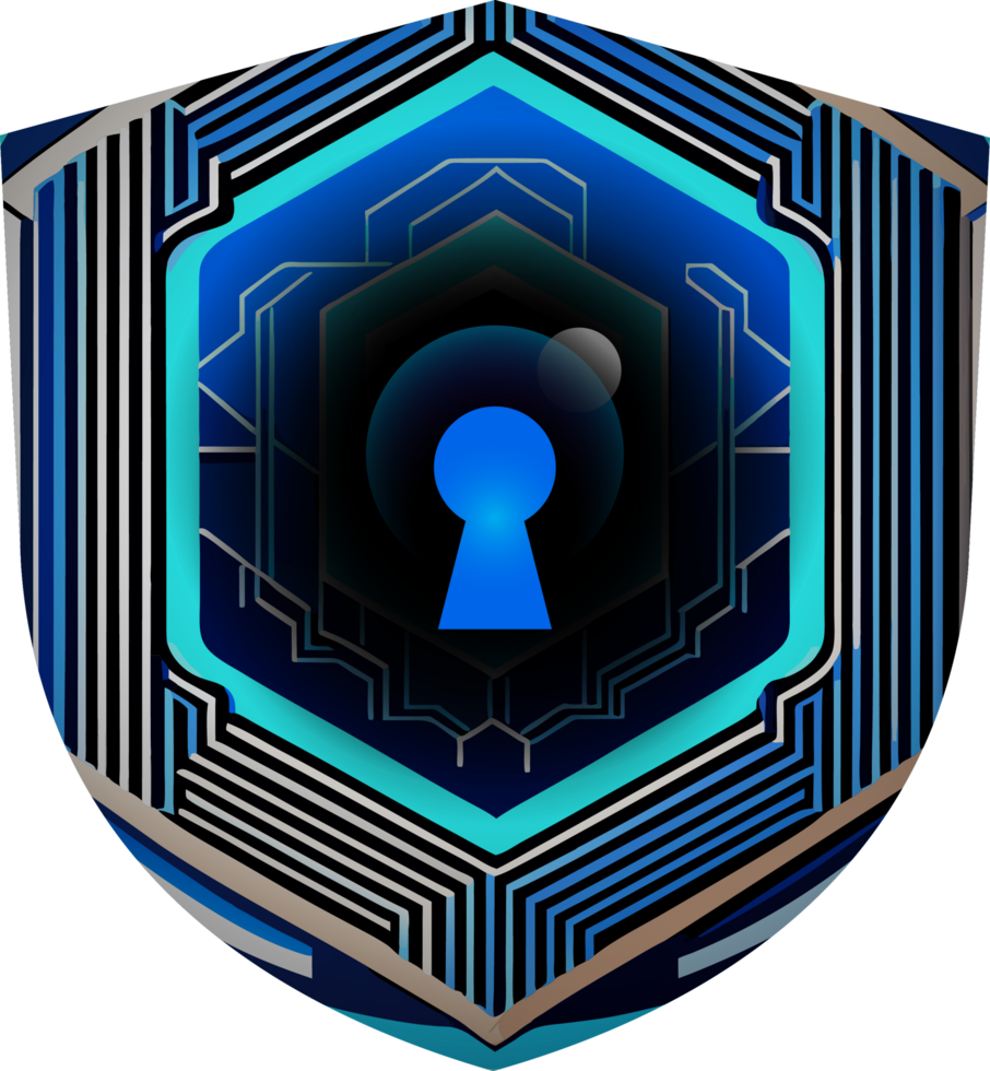 Modern Technology Cybersecurity Icon Crop-out png