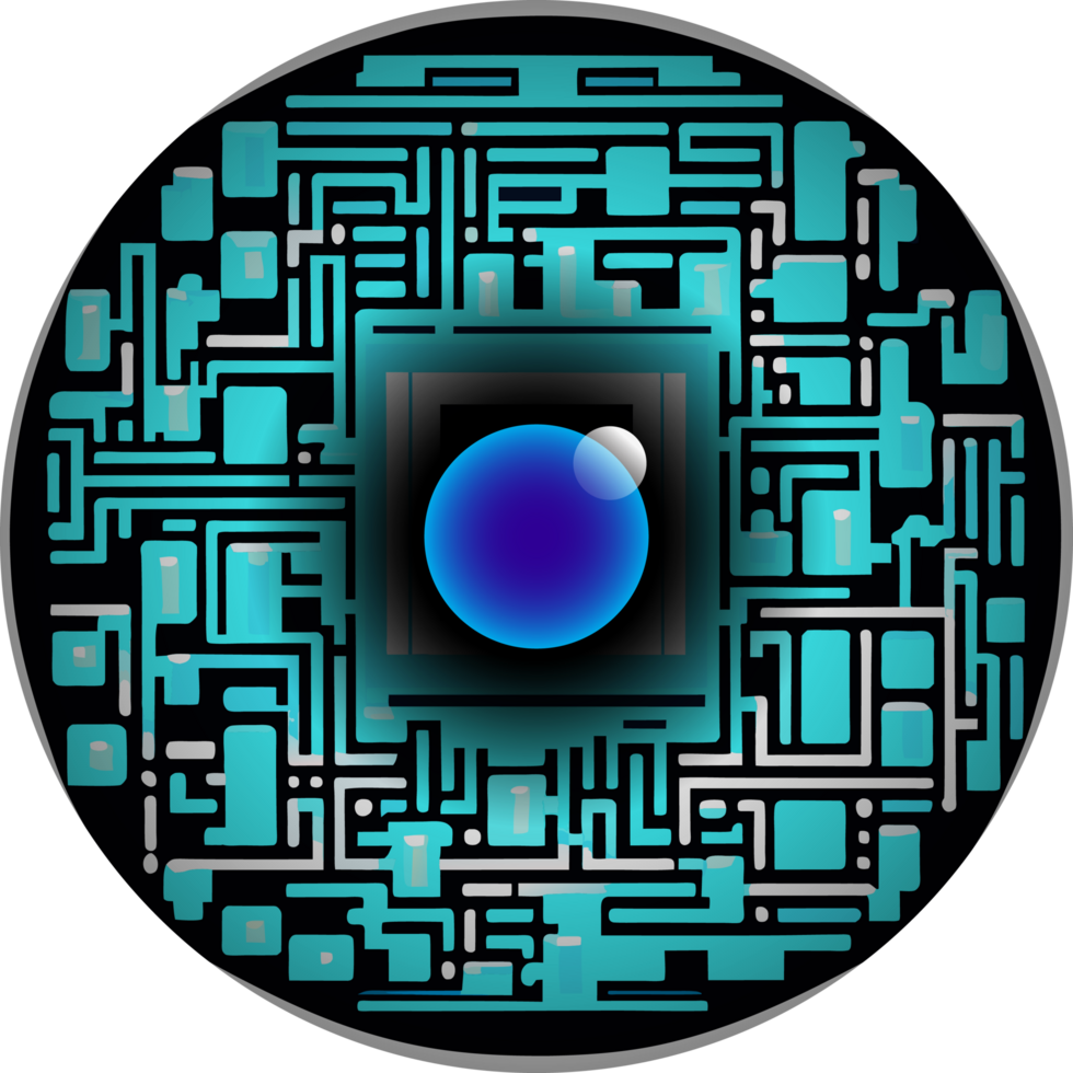 Modern Technology Cybersecurity Icon Crop-out png