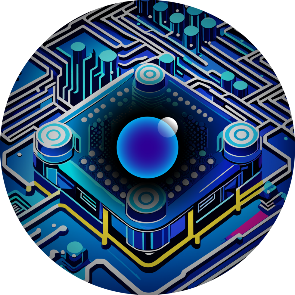 Modern Technology Cybersecurity Icon Crop-out png
