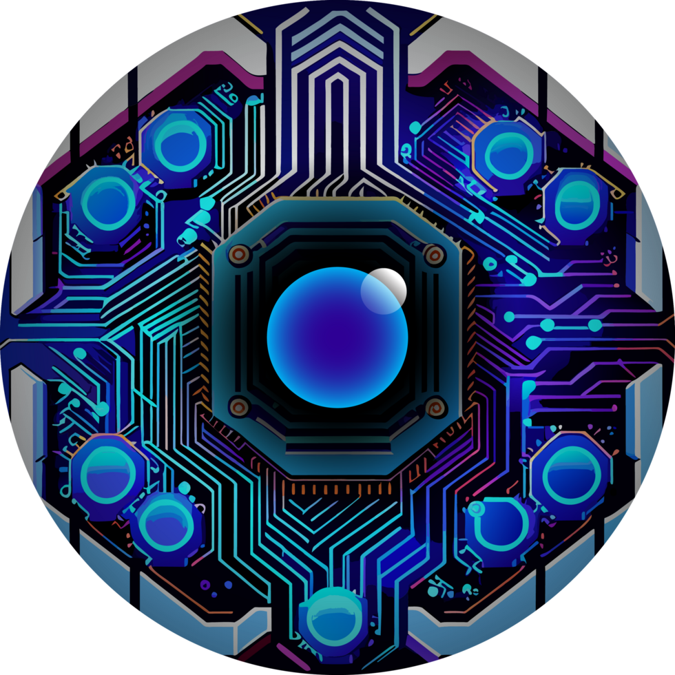 Modern Technology Cybersecurity Icon Crop-out png
