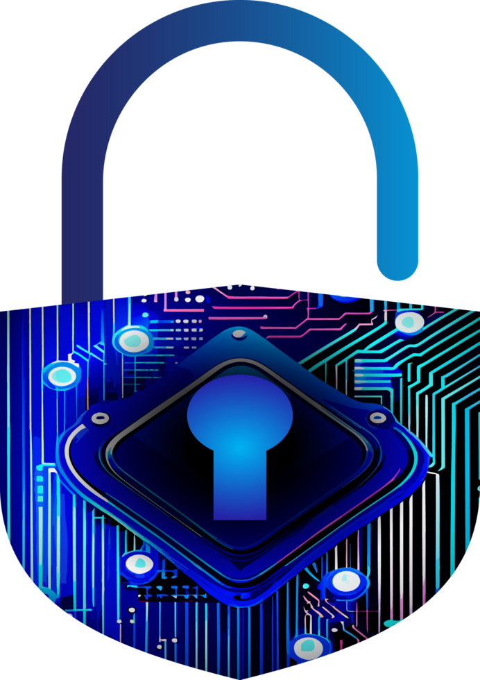 Modern Technology Cybersecurity Icon Crop-out png
