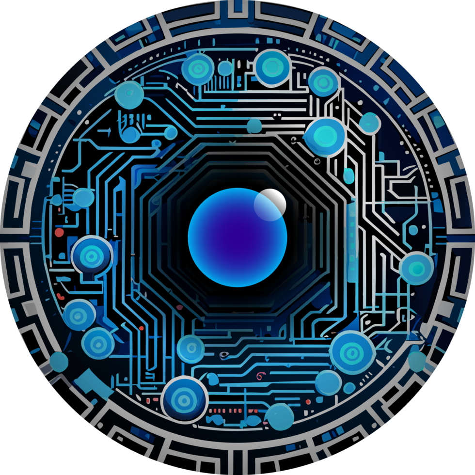 Modern Technology Cybersecurity Icon Crop-out png
