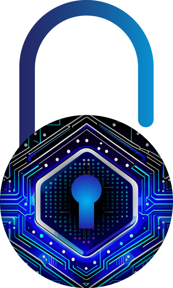 Modern Technology Cybersecurity Icon Crop-out png
