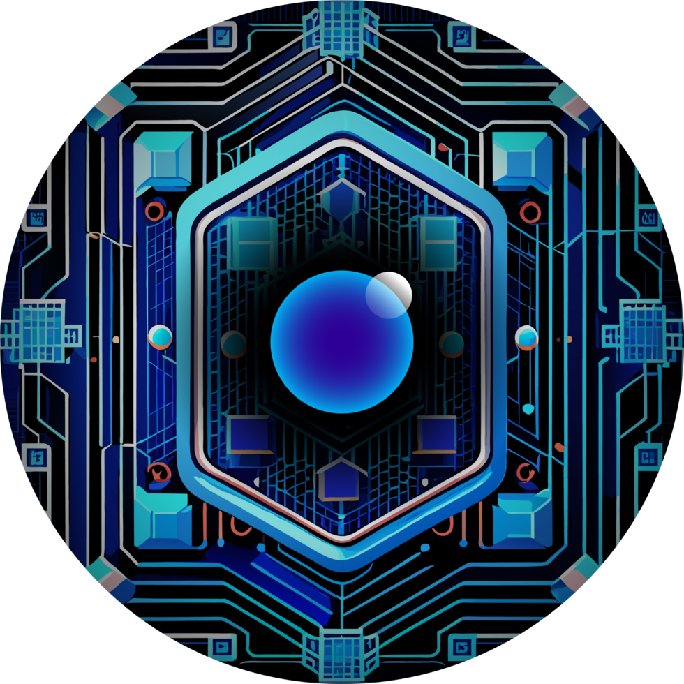 Modern Technology Cybersecurity Icon Crop-out png