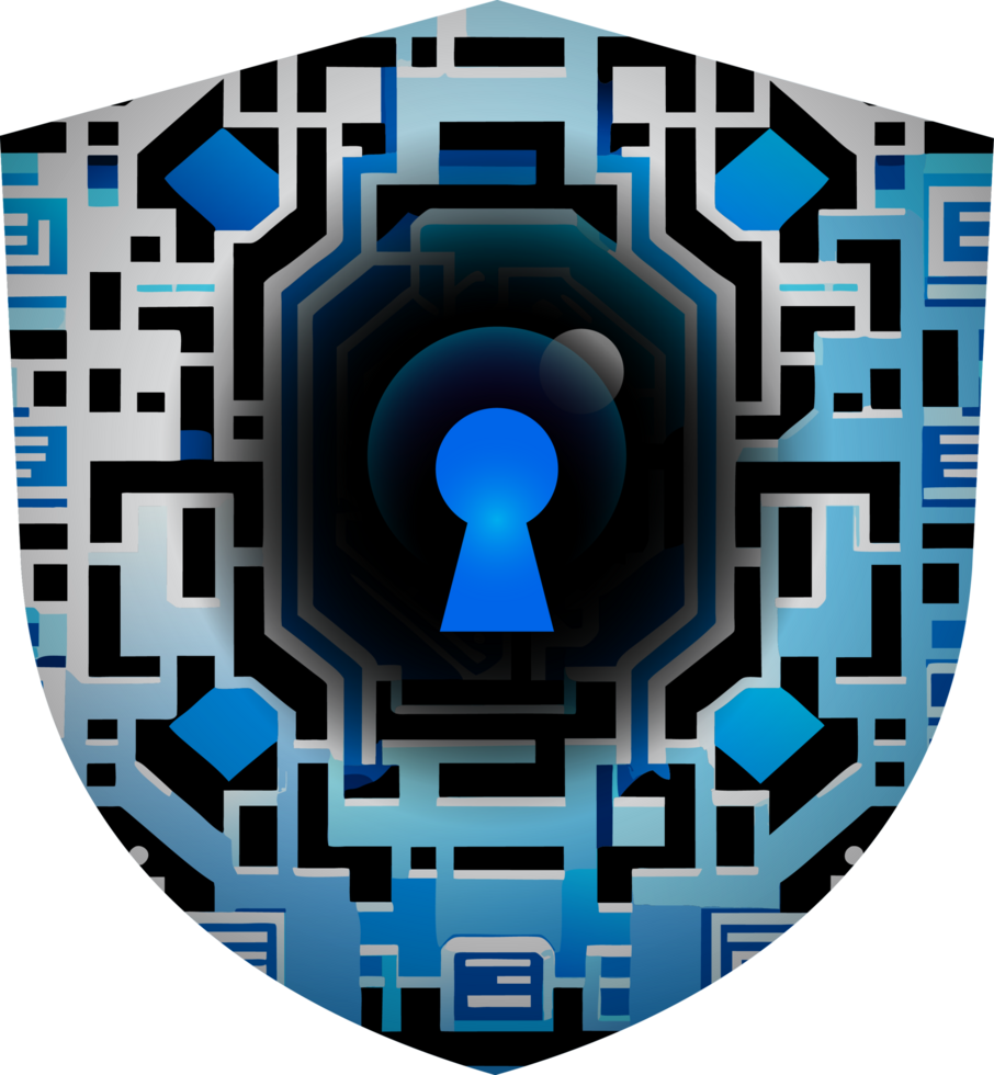 Modern Technology Cybersecurity Icon Crop-out png