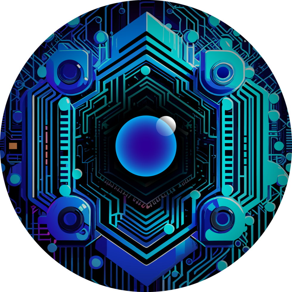 Modern Technology Cybersecurity Icon Crop-out png