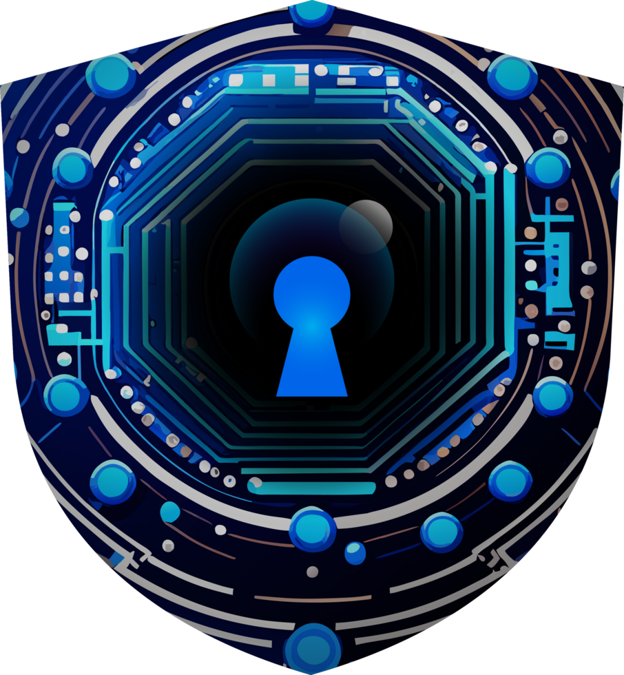 Modern Technology Cybersecurity Icon Crop-out png