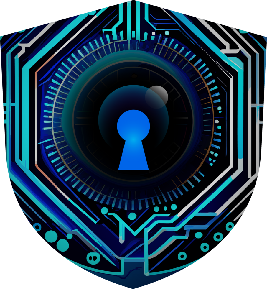 Modern Technology Cybersecurity Icon Crop-out png