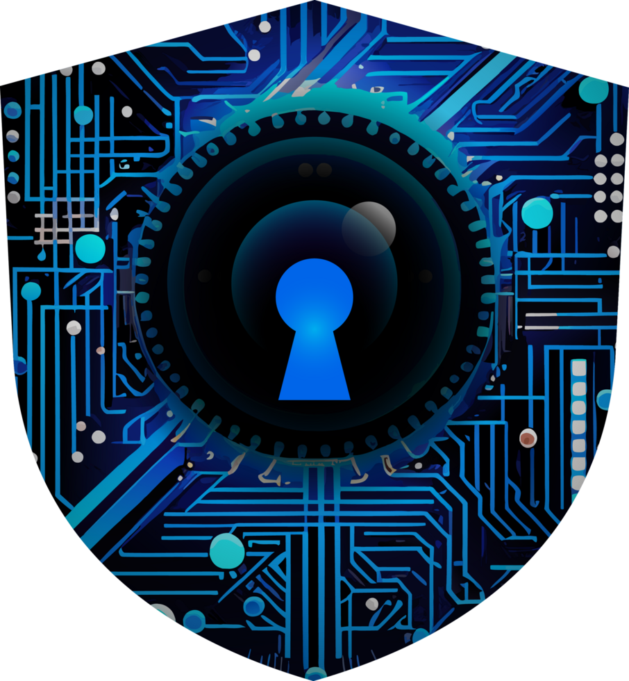 Modern Technology Cybersecurity Icon Crop-out png