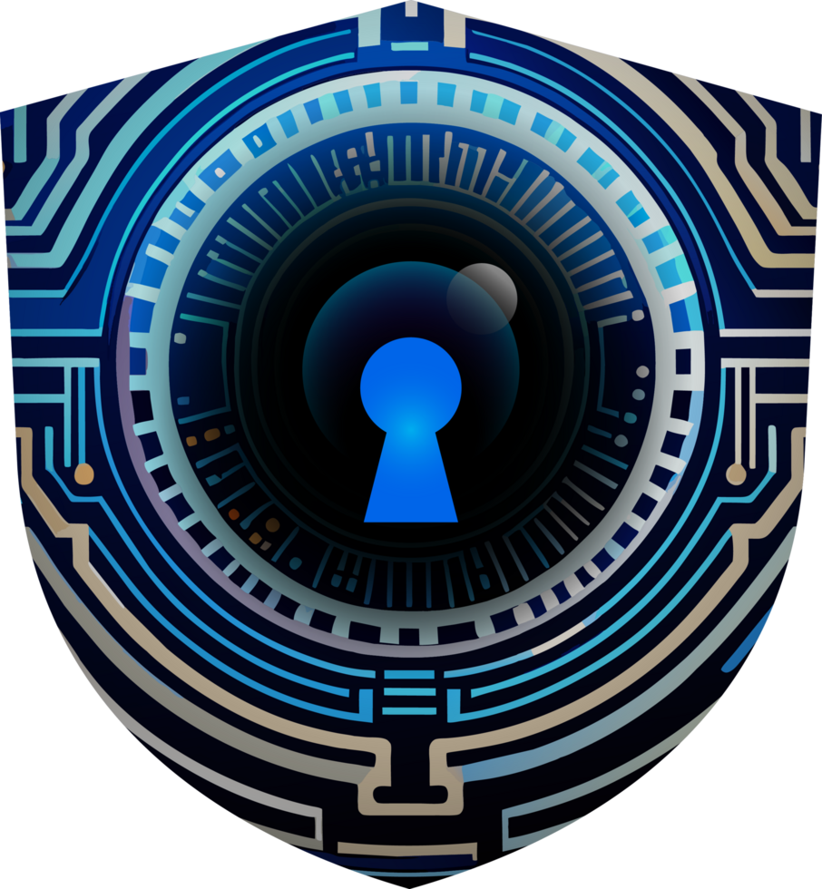 Modern Technology Cybersecurity Icon Crop-out png