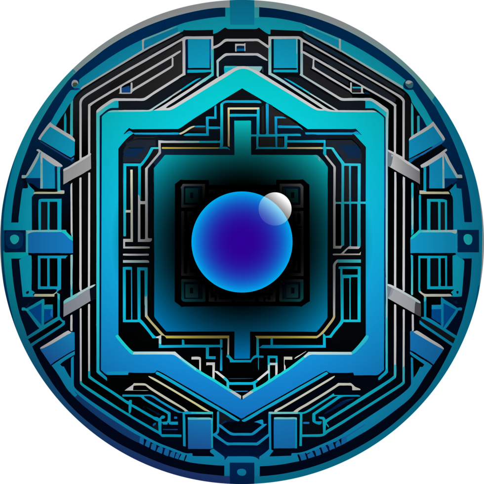 Modern Technology Cybersecurity Icon Crop-out png