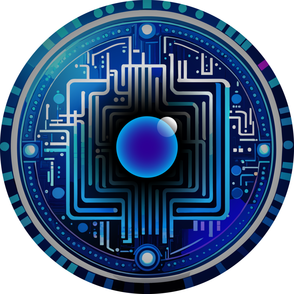 Modern Technology Cybersecurity Icon Crop-out png