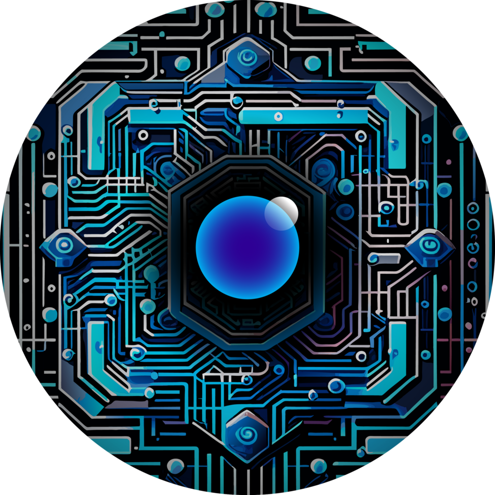 Modern Technology Cybersecurity Icon Crop-out png