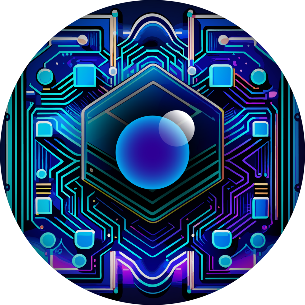 Modern Technology Cybersecurity Icon Crop-out png