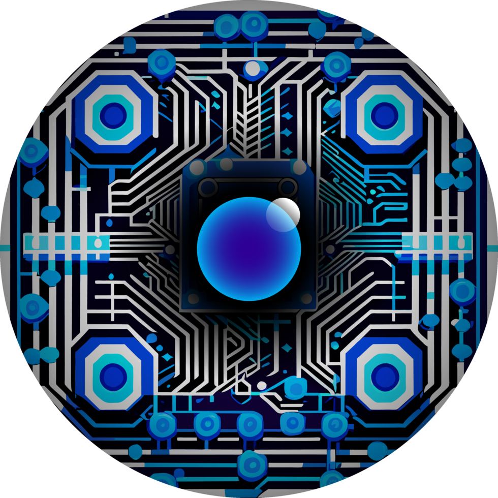 modern Technologie Internet-Sicherheit Symbol Ausschneiden png