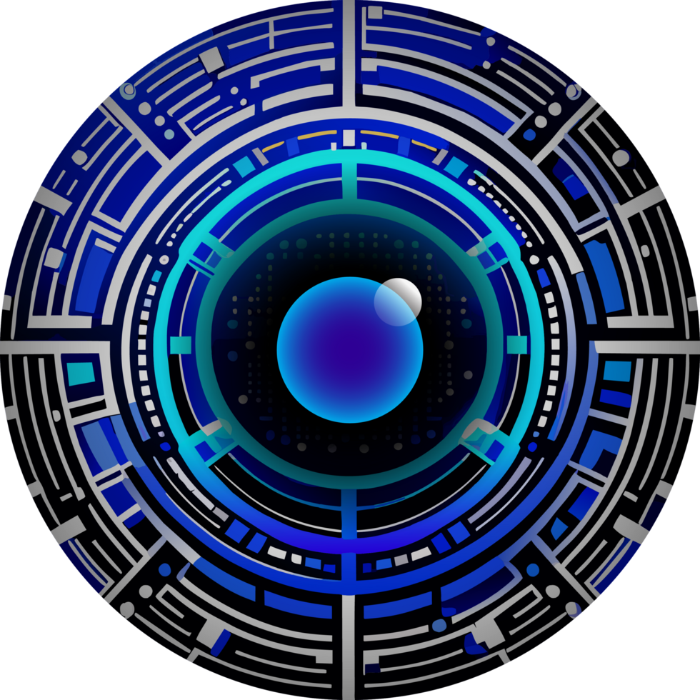 Modern Technology Cybersecurity Icon Crop-out png