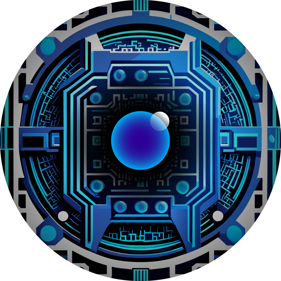Modern Technology Cybersecurity Icon Crop-out png