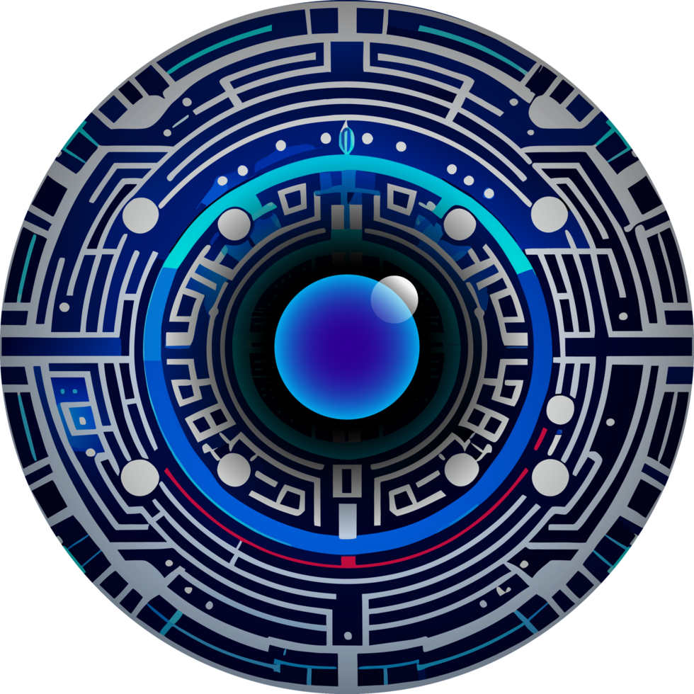 Modern Technology Cybersecurity Icon Crop-out png