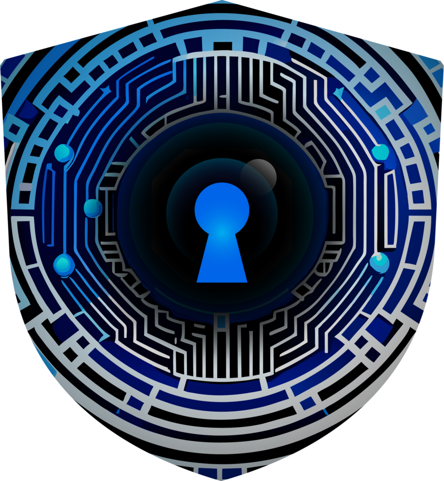 Modern Technology Cybersecurity Icon Crop-out png