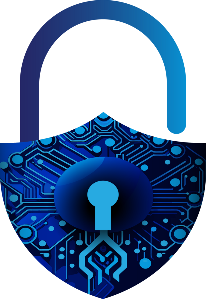 Modern Technology Cybersecurity Icon Crop-out png
