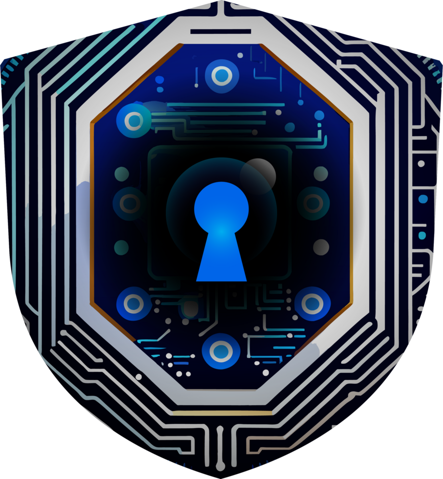 Modern Technology Cybersecurity Icon Crop-out png