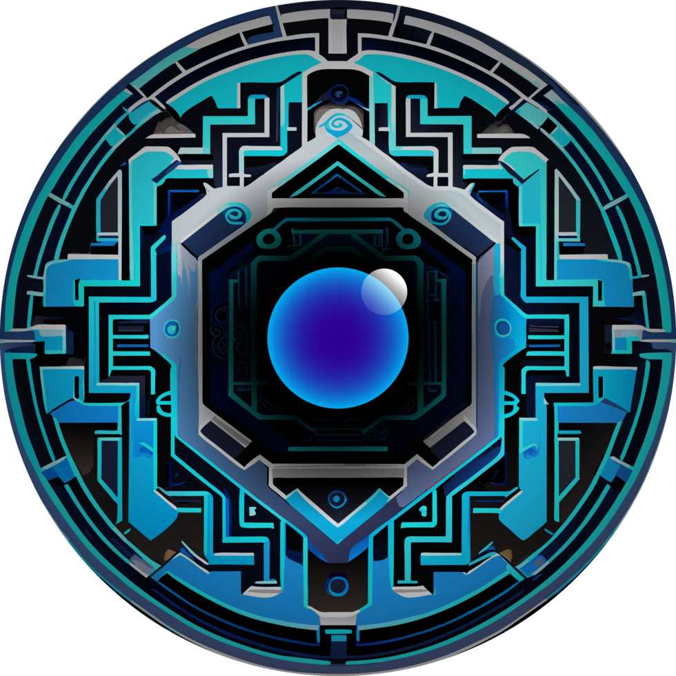 Modern Technology Cybersecurity Icon Crop-out png