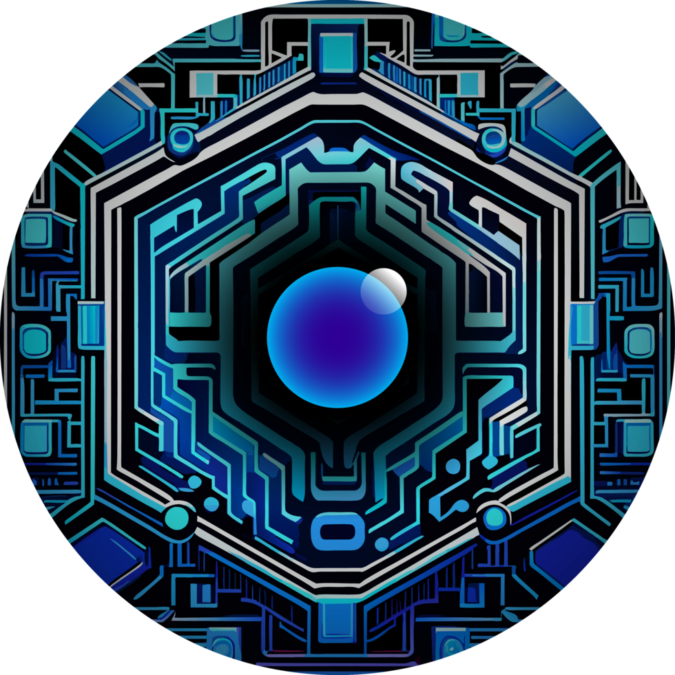 Modern Technology Cybersecurity Icon Crop-out png