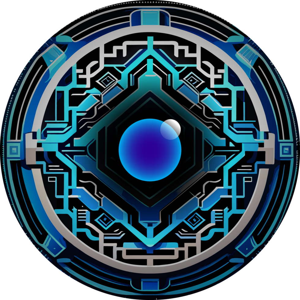 Modern Technology Cybersecurity Icon Crop-out png