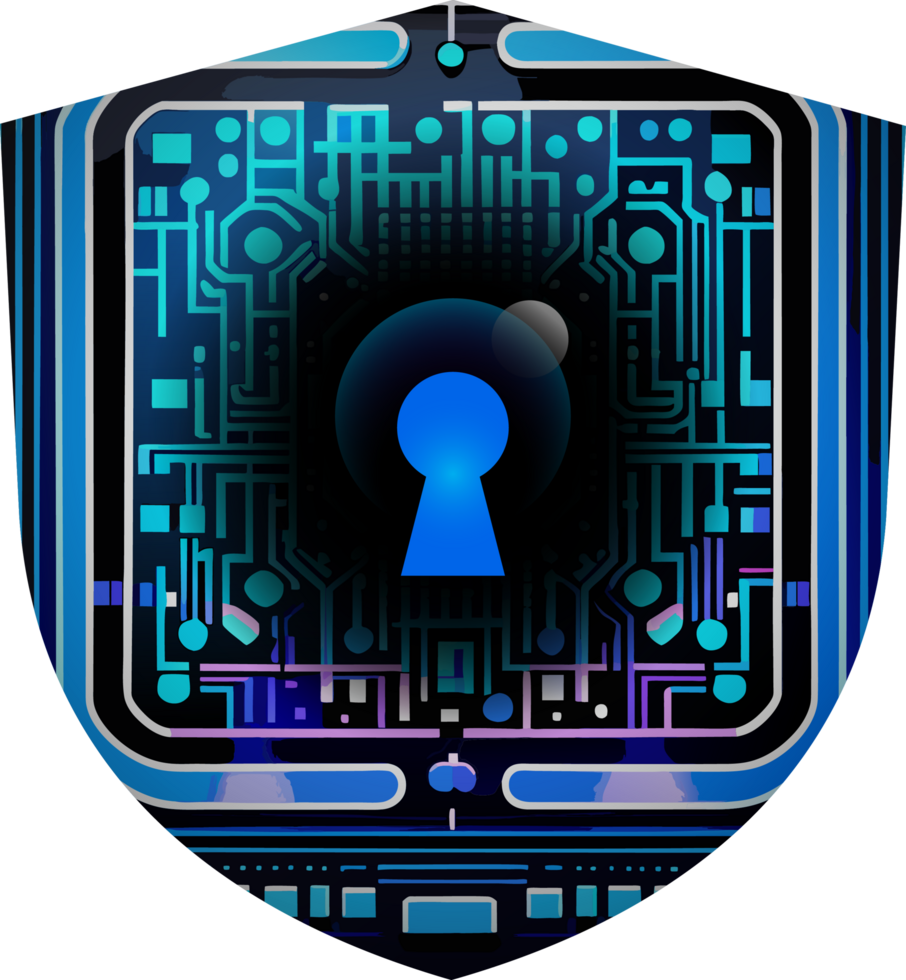 Modern Technology Cybersecurity Icon Crop-out png
